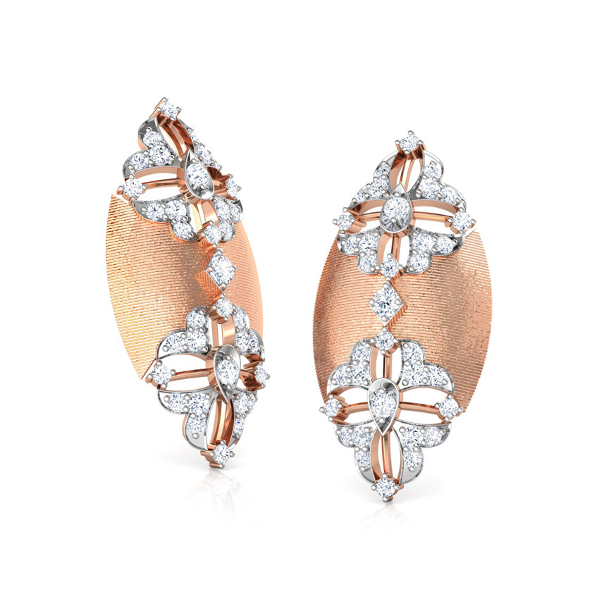 Enfold Brocade Stud Earrings Enfold Brocade Stud Earrings