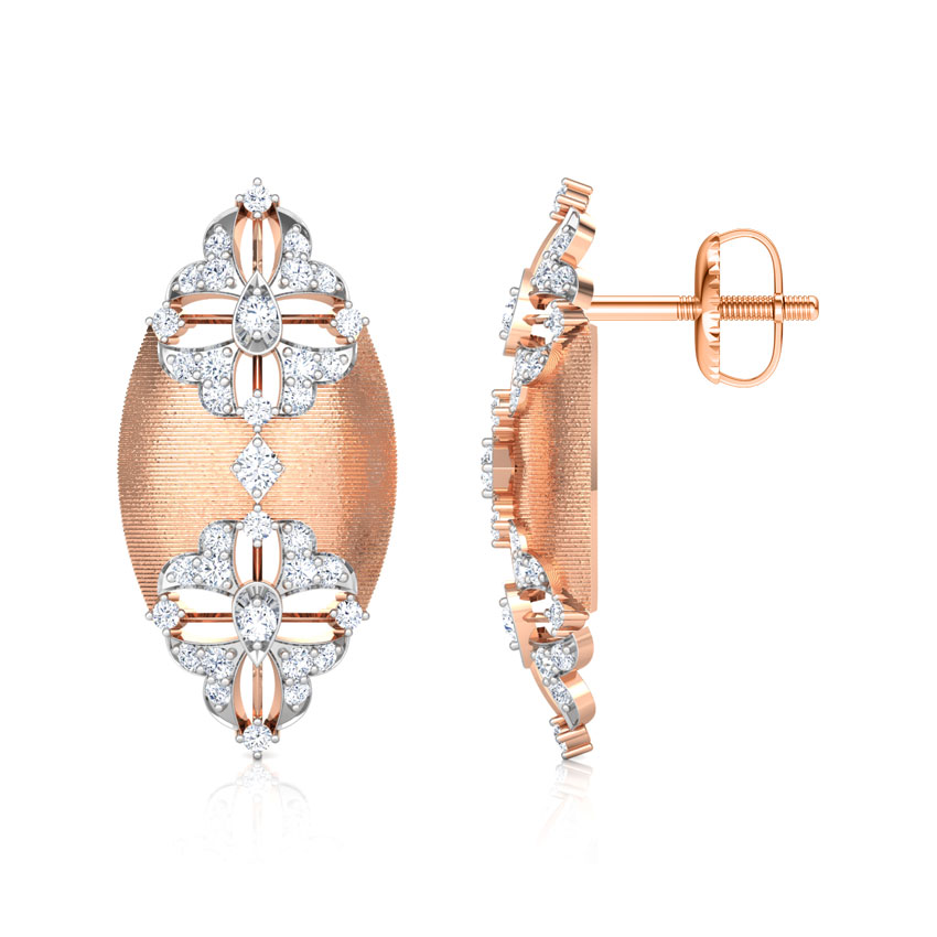 Enfold Brocade Stud Earrings Enfold Brocade Stud Earrings