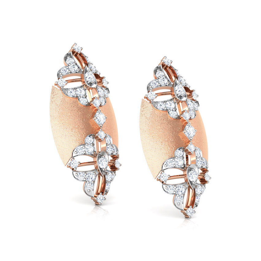 Enfold Brocade Stud Earrings Enfold Brocade Stud Earrings
