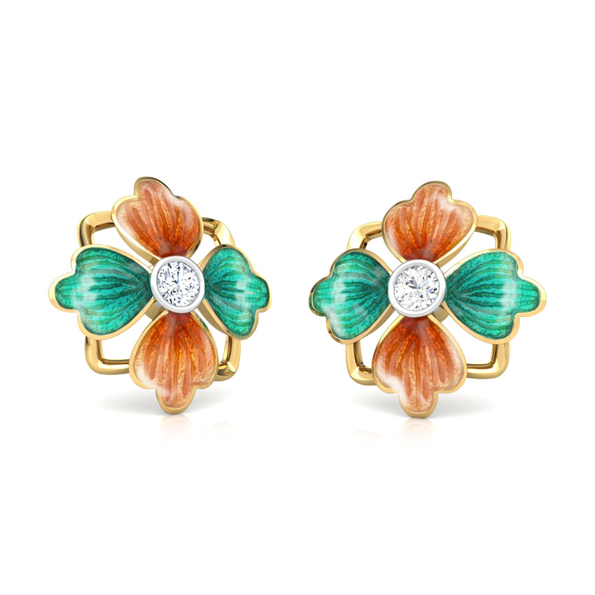 Mahira Tulip Stud Earrings
