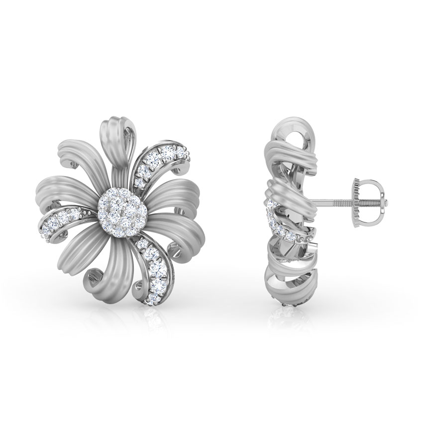 Daisy Bloom Diamond Stud Earrings Daisy Bloom Diamond Stud Earrings