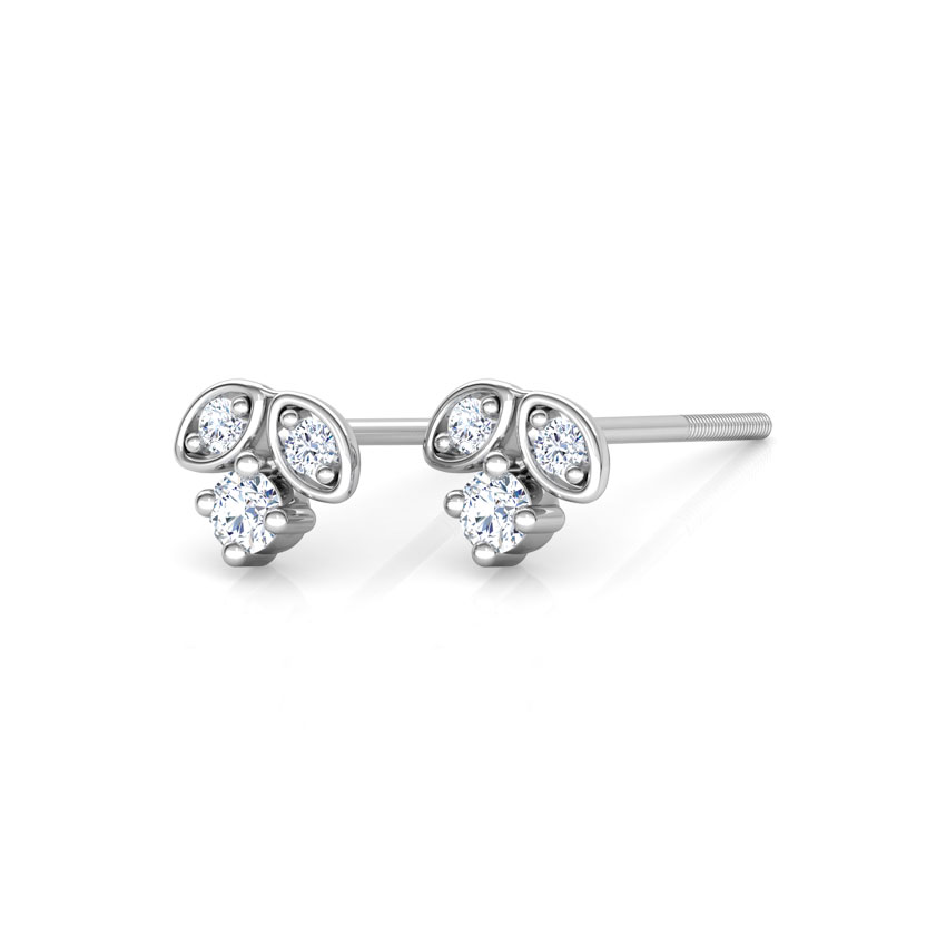 Little Petals Kids' Diamond Earrings