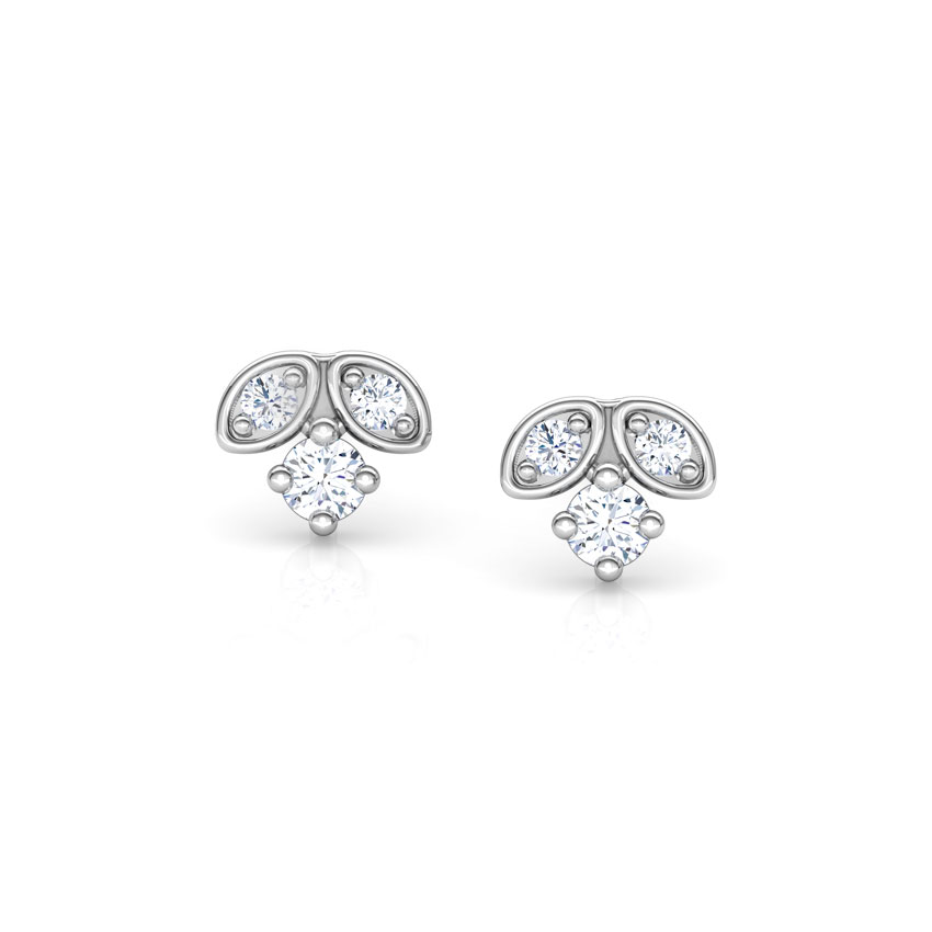 Little Petals Kids' Diamond Earrings