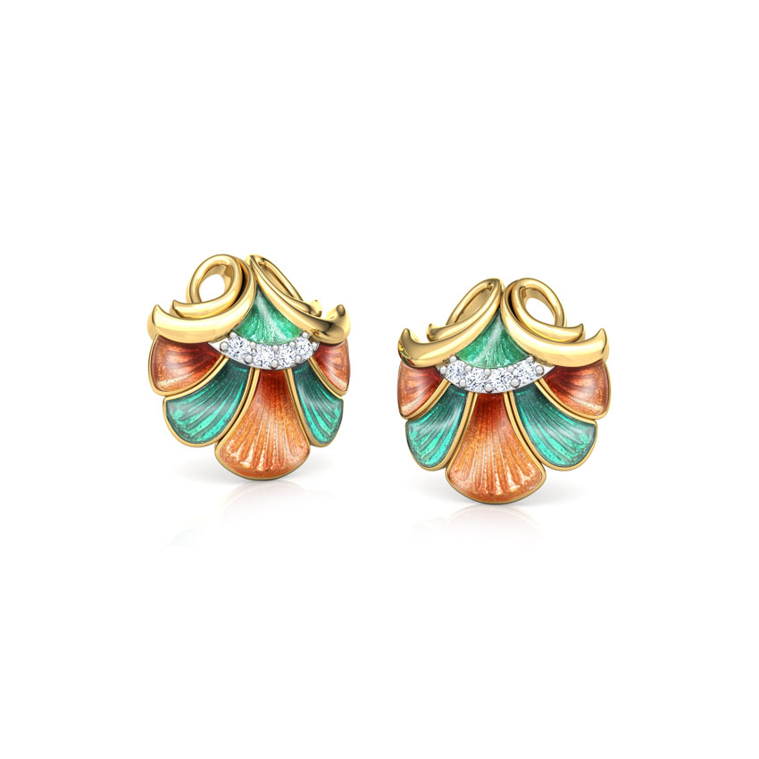 Latifa Floral Stud Earrings