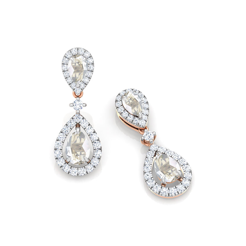 Zainab Floret Gemstone Drop Earrings Zainab Floret Gemstone Drop Earrings