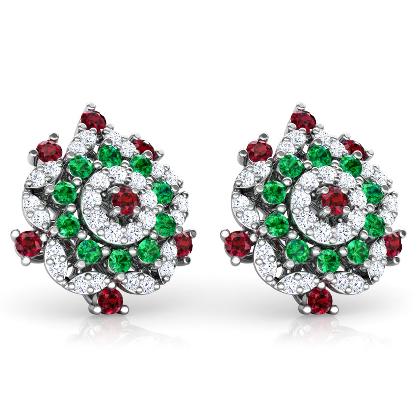 Tara Vibrant Gemstone Stud Earrings Tara Vibrant Gemstone Stud Earrings