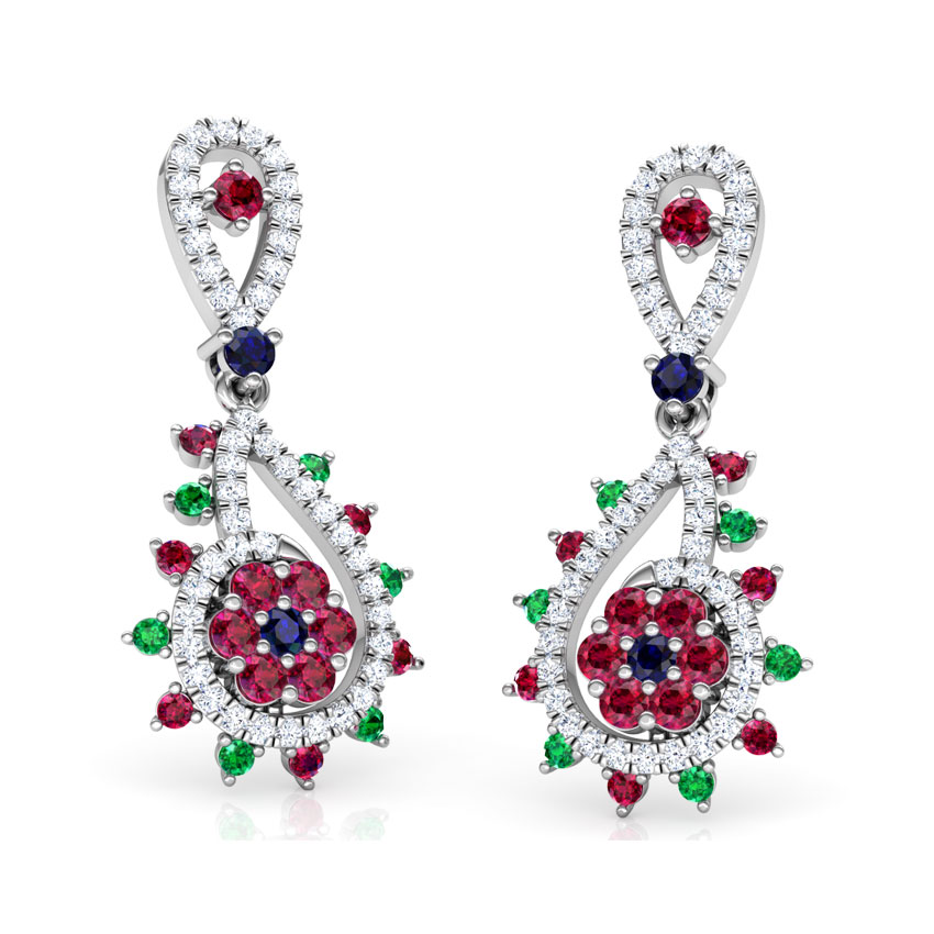 Pia Vibrant Drop Earrings
