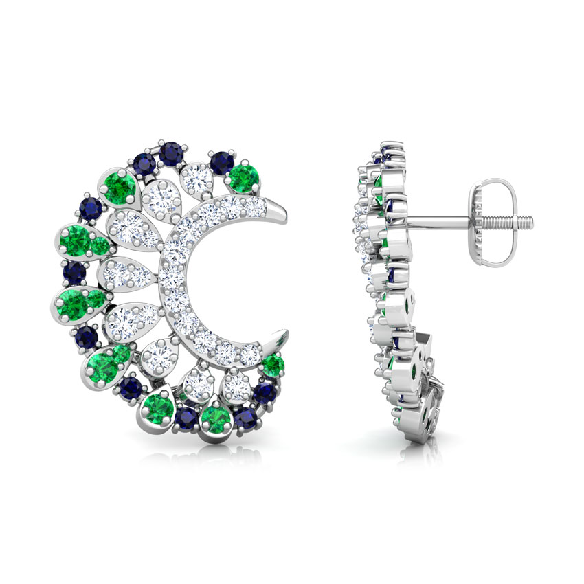 Anika Vibrant Gemstone Stud Earrings Anika Vibrant Gemstone Stud Earrings