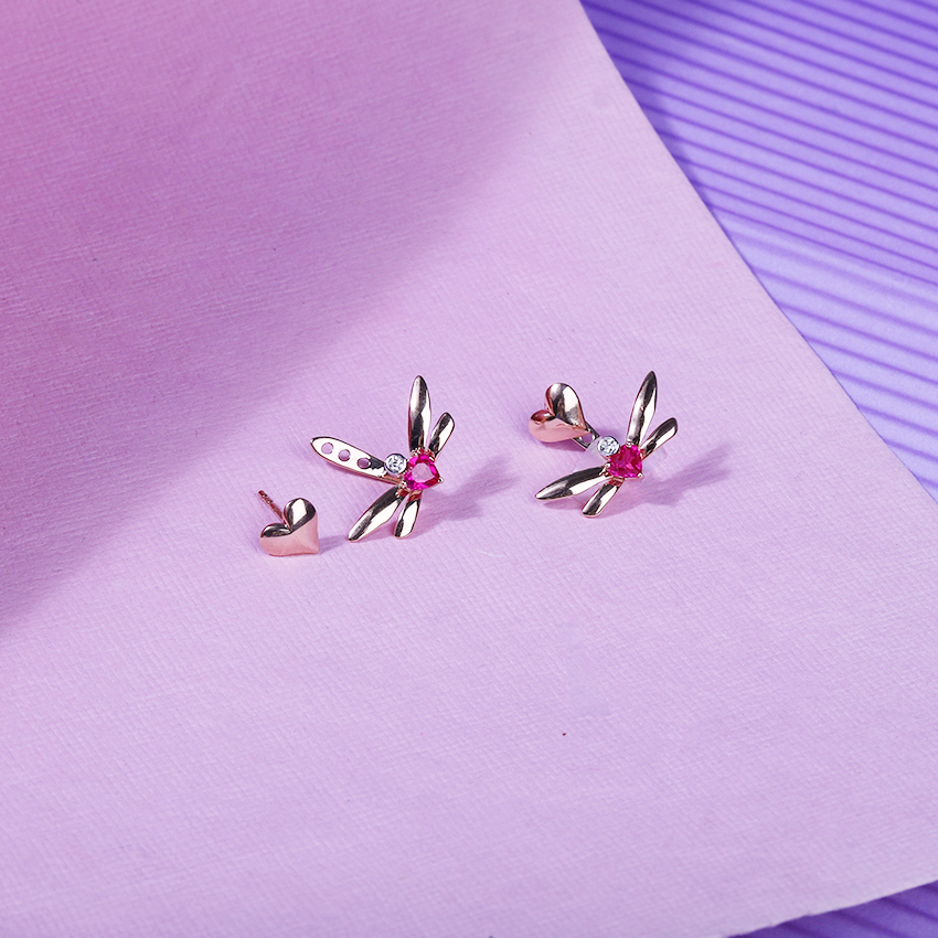Hover Dragonfly Ear Jackets