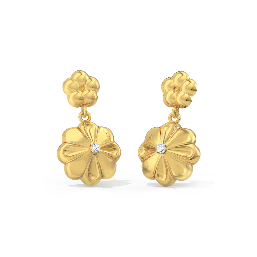 Bloom Sparkle Drop Earrings