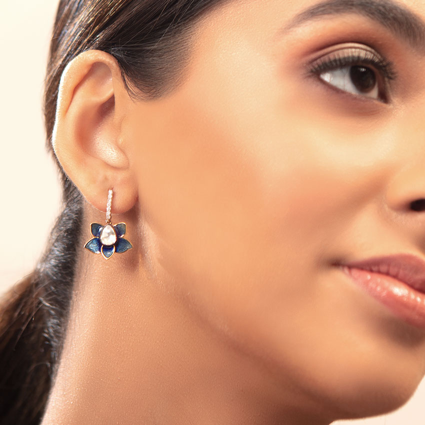 Samara Bloom Gemstone Drop Earrings Samara Bloom Gemstone Drop Earrings