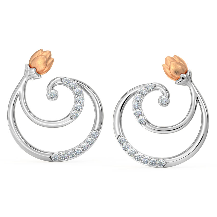 Tulip stud earrings Clearance