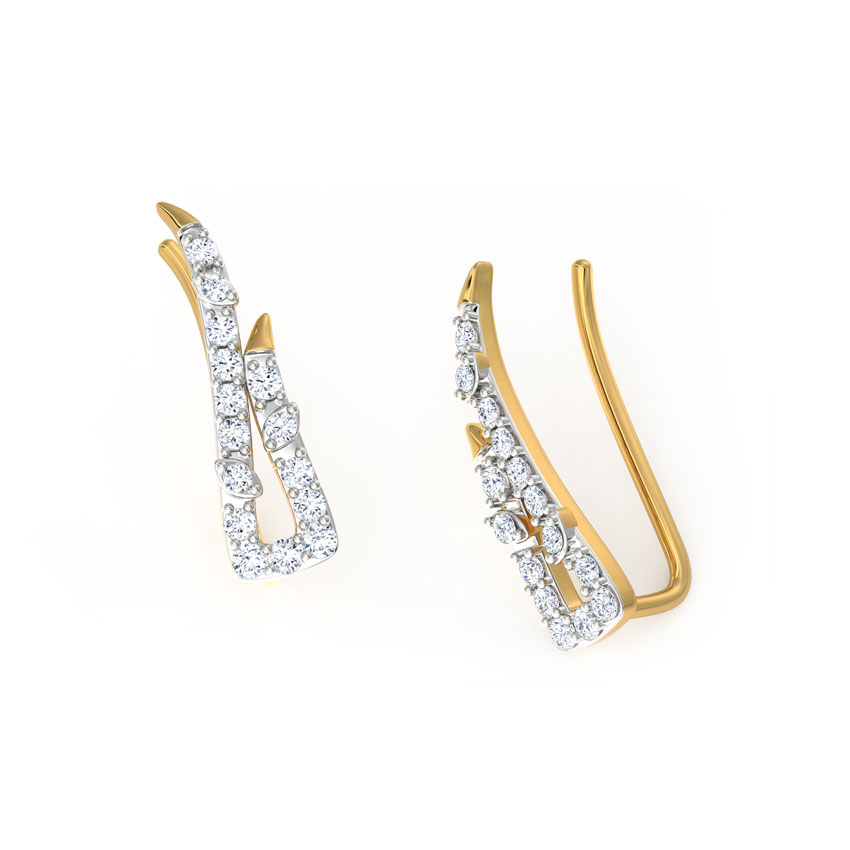Trigon Diamond Ear Cuffs Trigon Diamond Ear Cuffs