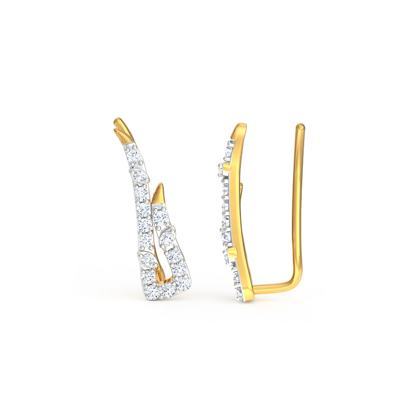 Trigon Diamond Ear Cuffs Trigon Diamond Ear Cuffs