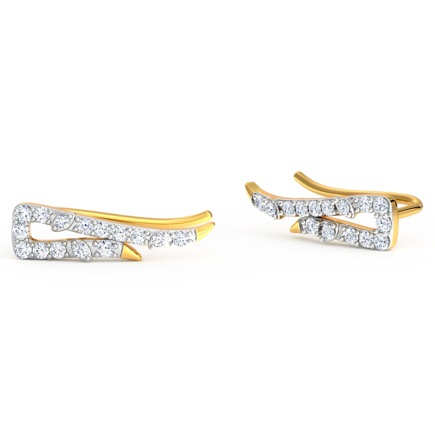 Trigon Diamond Ear Cuffs Trigon Diamond Ear Cuffs
