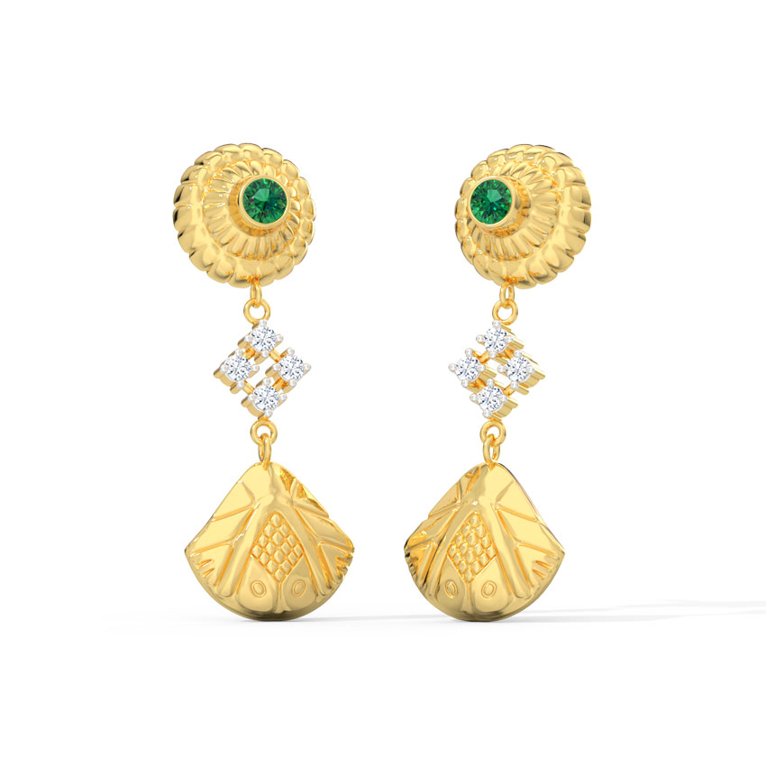 Bhavya Ornate Drop Earrings