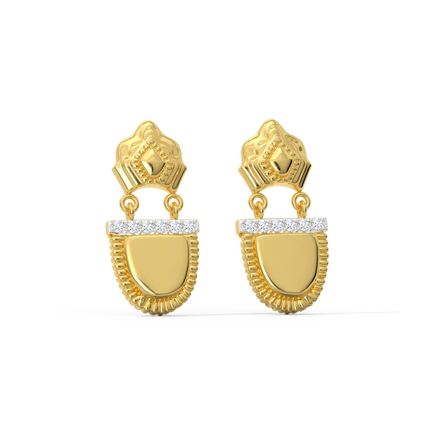 Aditi Ornate Diamond Drop Earrings Aditi Ornate Diamond Drop Earrings