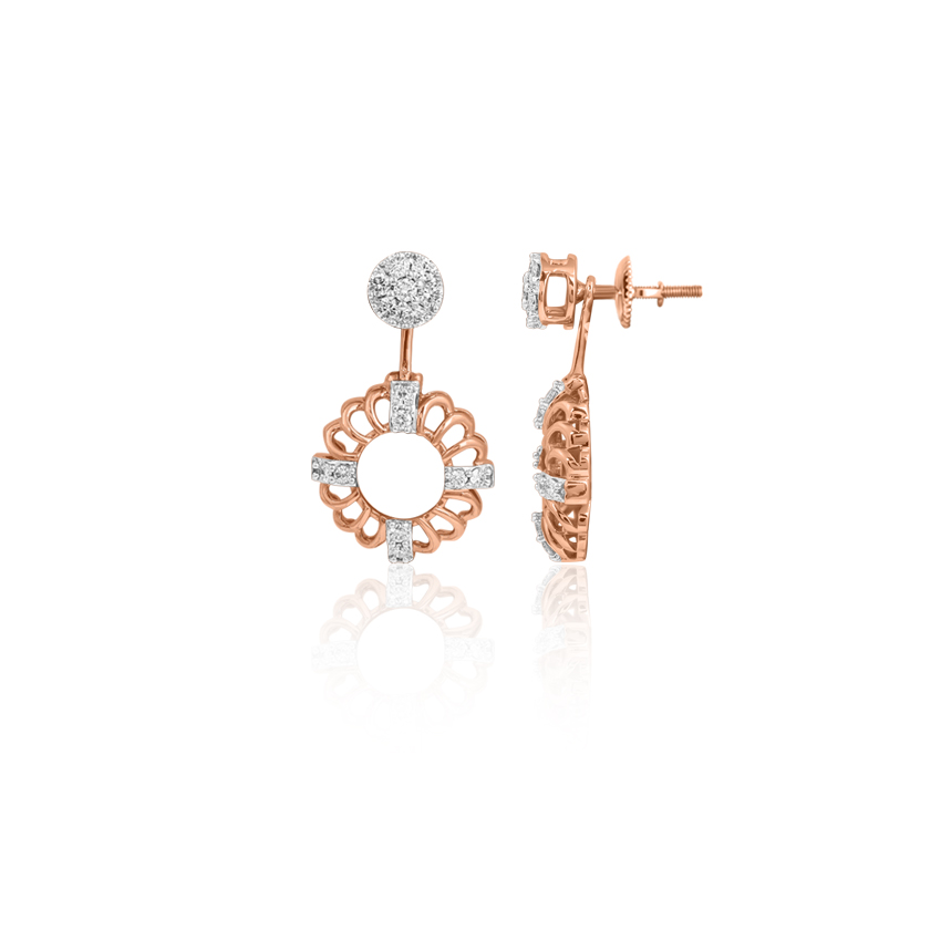 Alyssa Convertible Diamond Stud Earrings Alyssa Convertible Diamond Stud Earrings