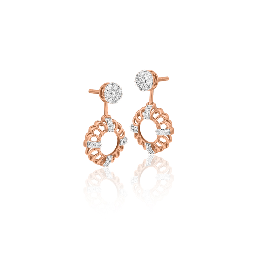 Alyssa Convertible Diamond Stud Earrings Alyssa Convertible Diamond Stud Earrings