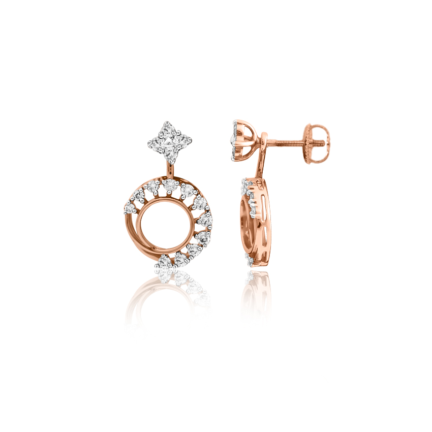Dazzling Circlet Diamond Ear Jacket Dazzling Circlet Diamond Ear Jacket