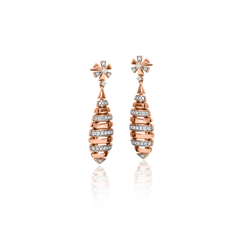 Admirable Linear Diamond Drop Earrings Admirable Linear Diamond Drop Earrings