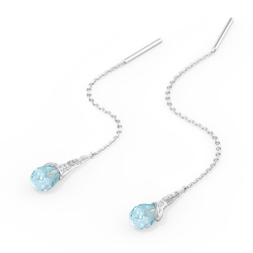 Intricate Dewdrops Gemstone Sui Dhaga Intricate Dewdrops Gemstone Sui Dhaga