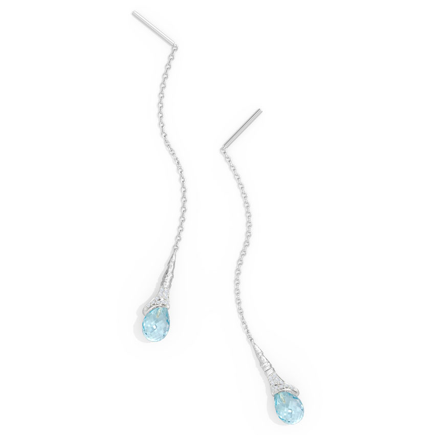 Intricate Dewdrops Gemstone Sui Dhaga Intricate Dewdrops Gemstone Sui Dhaga