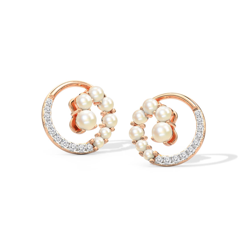 Ballone Pearl Stud Earrings Ballone Pearl Stud Earrings