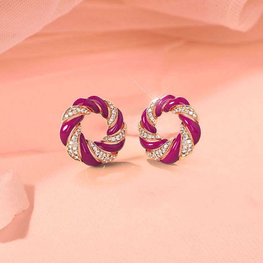 Lumina Diamond Stud Earrings