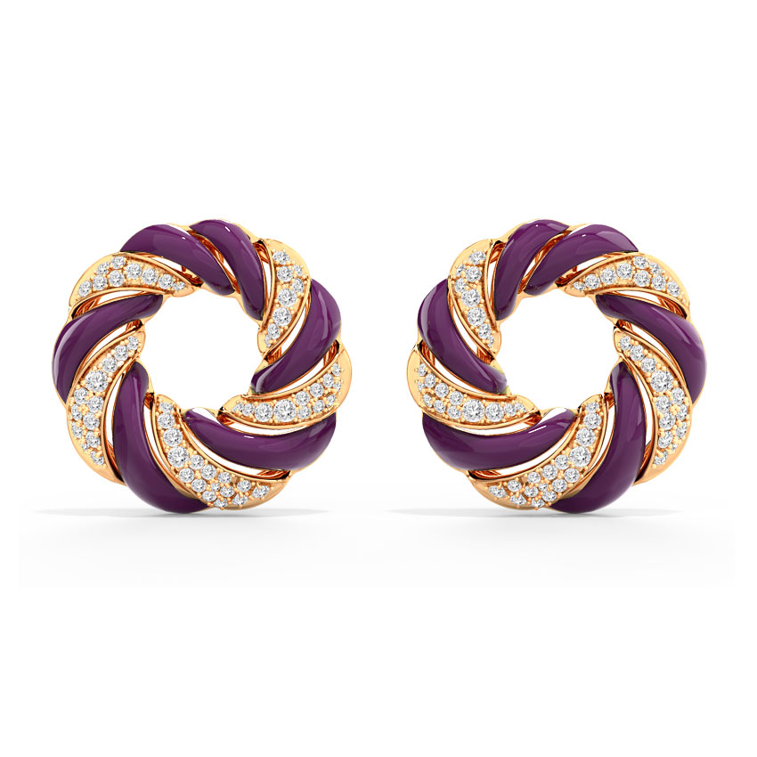 Lumina Diamond Stud Earrings