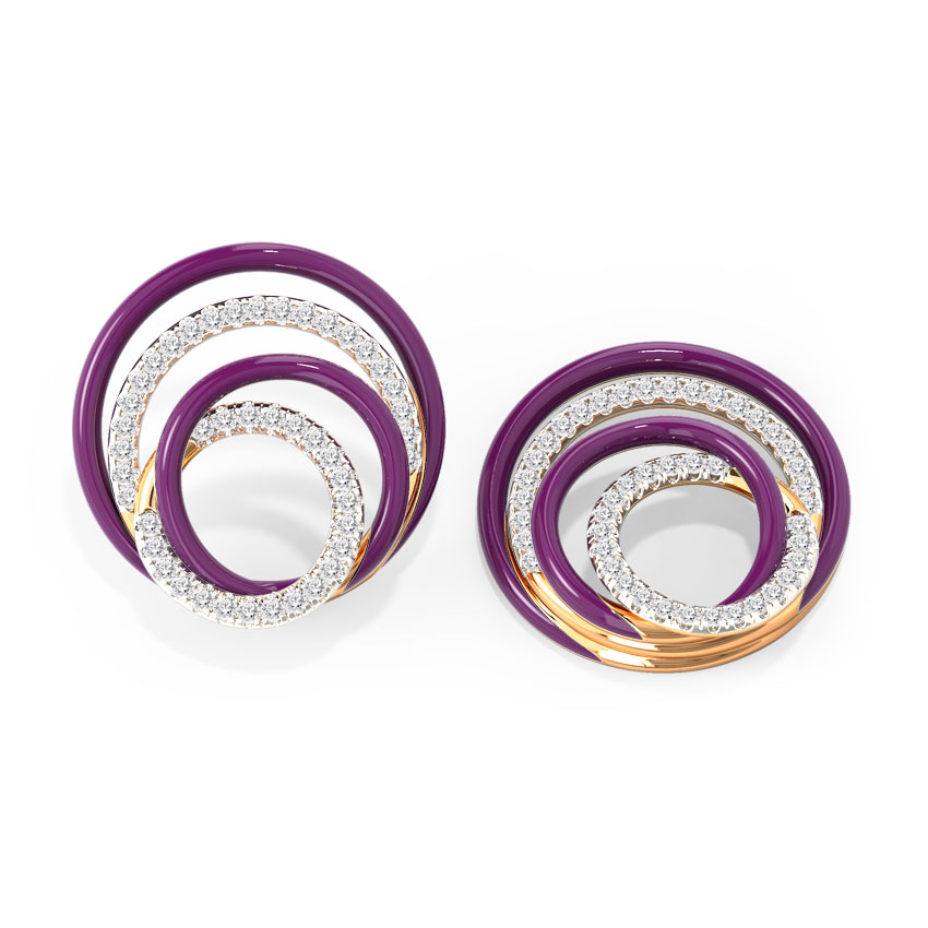 Amira Diamond Stud Earrings Amira Diamond Stud Earrings