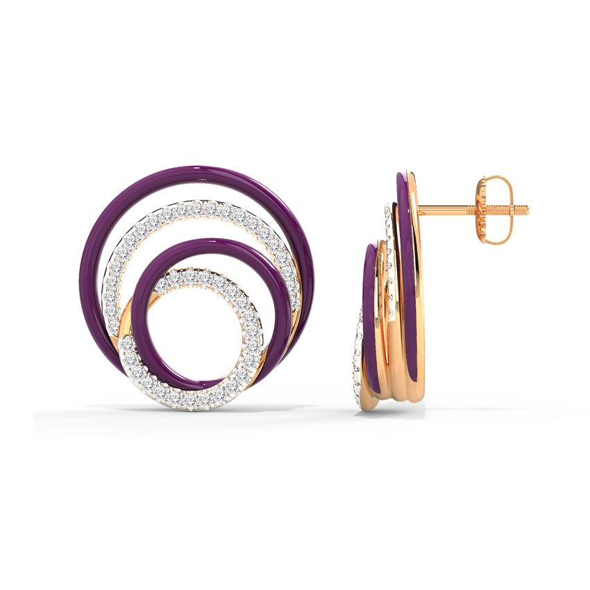 Amira Diamond Stud Earrings Amira Diamond Stud Earrings