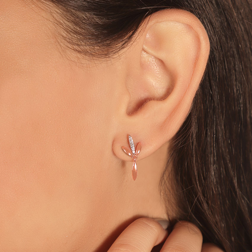 Giselle Diamond Drop Earrings