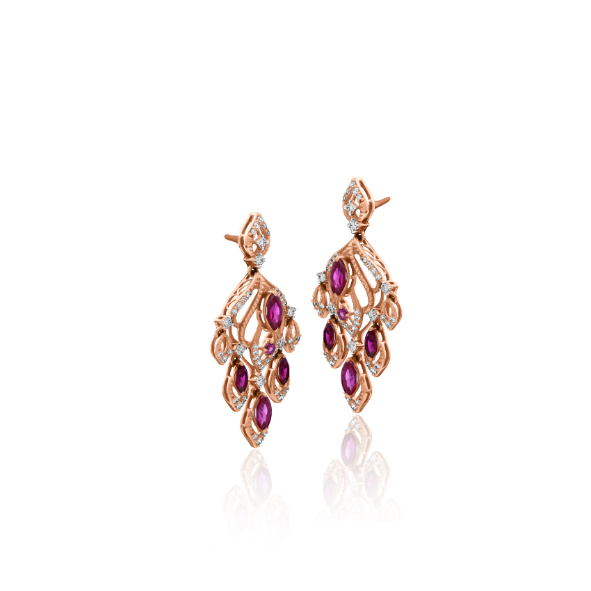 Jasmine Fascinating Gemstone Drop Earrings
