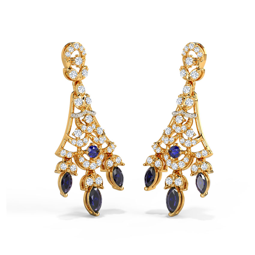 The Sensation Gemstone Drop Earrings The Sensation Gemstone Drop Earrings