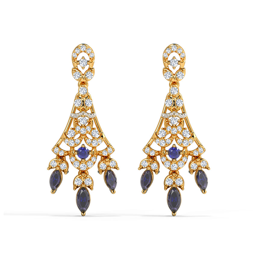 The Sensation Gemstone Drop Earrings The Sensation Gemstone Drop Earrings