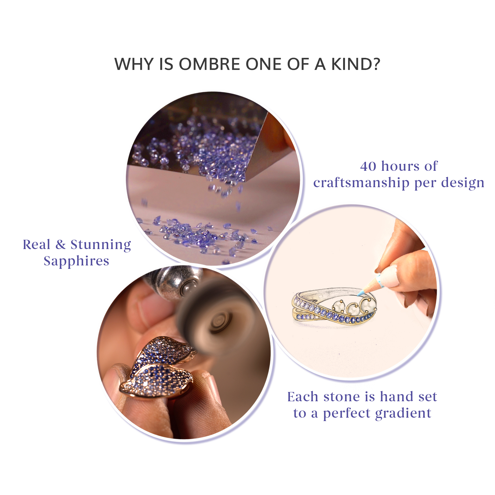 Tulip Duo Gemstone Stud Earrings