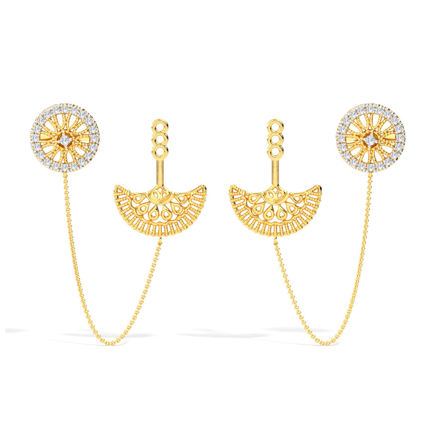 Aavya Diamond Drop Earrings