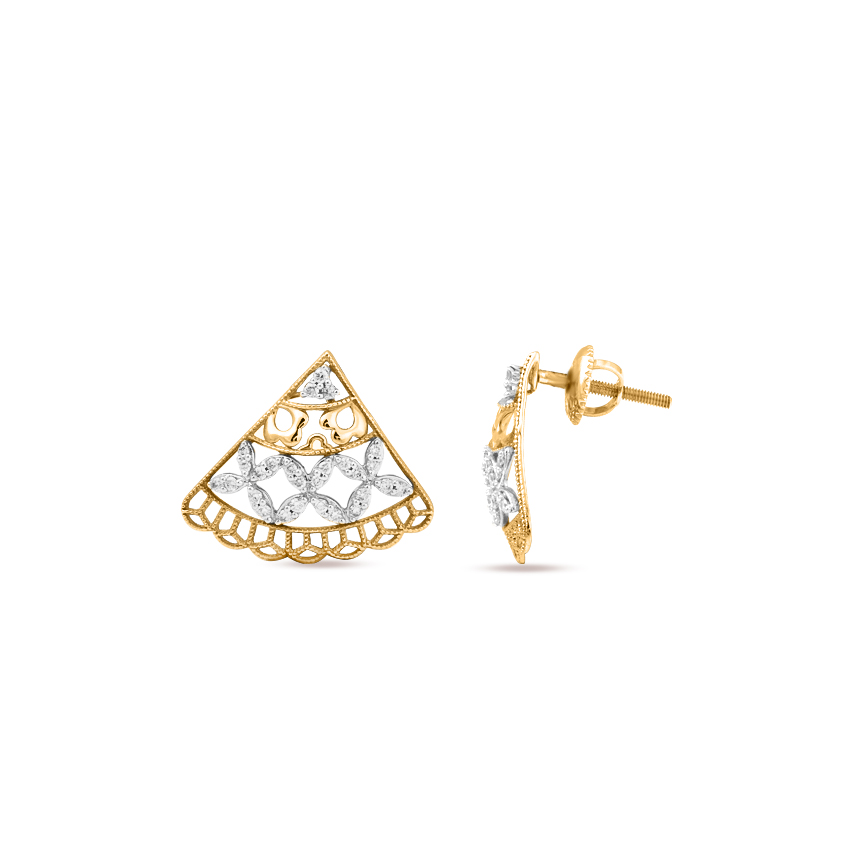 Pankhi Diamond Stud Earrings Pankhi Diamond Stud Earrings