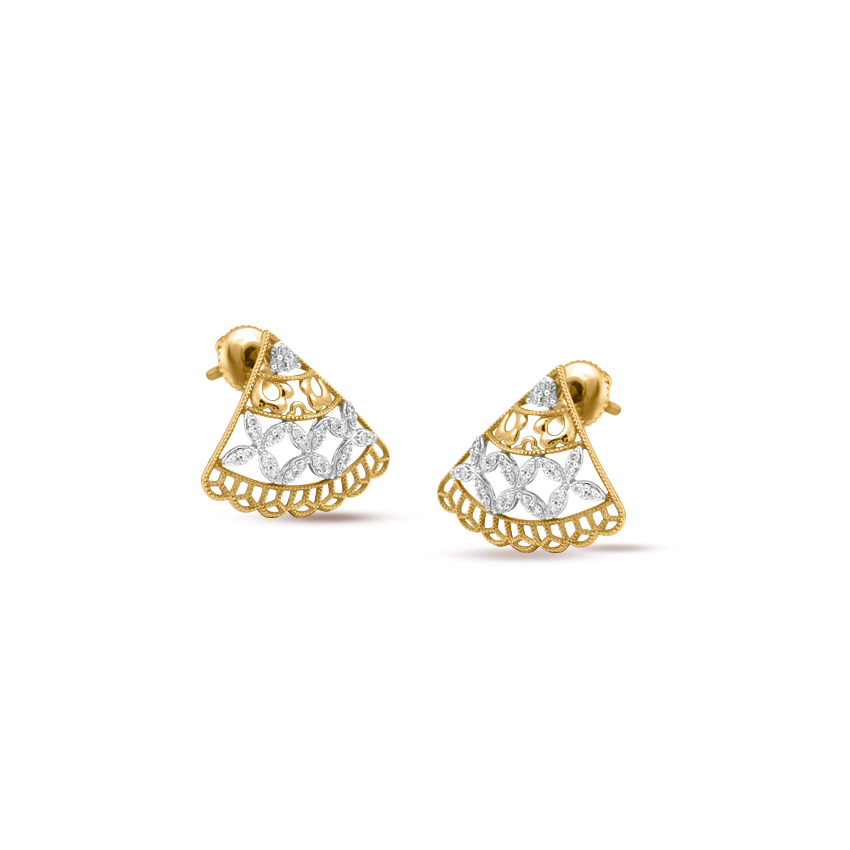 Pankhi Diamond Stud Earrings Pankhi Diamond Stud Earrings