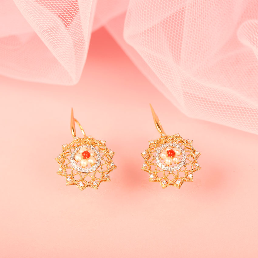 Grace Kelly Gemstone Drop Earrings Grace Kelly Gemstone Drop Earrings