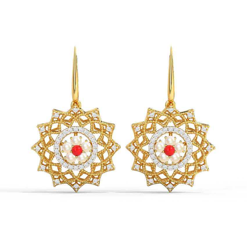 Grace Kelly Gemstone Drop Earrings Grace Kelly Gemstone Drop Earrings