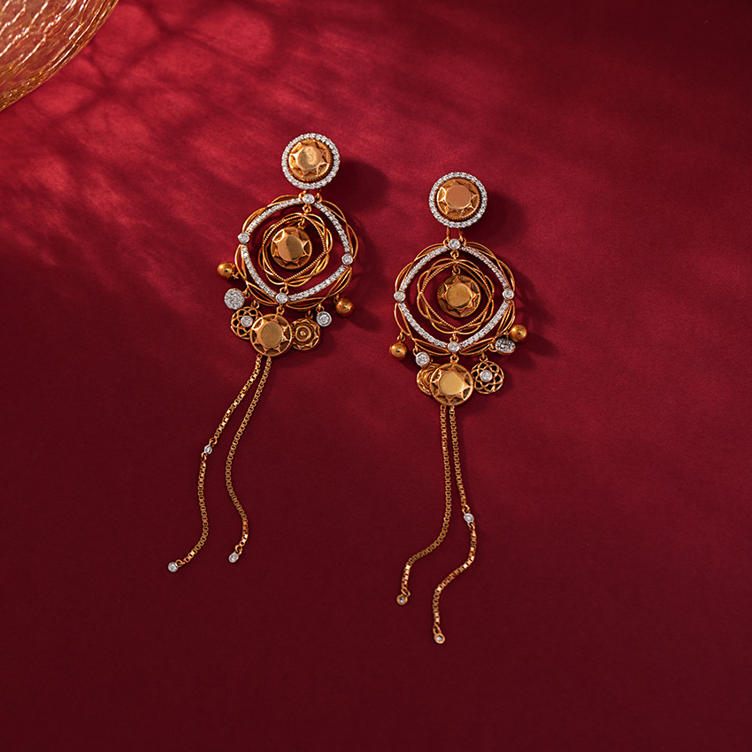 Saule Diamond Drop Earrings Saule Diamond Drop Earrings