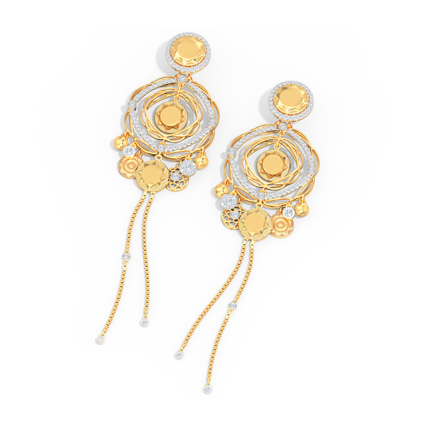Saule Diamond Drop Earrings Saule Diamond Drop Earrings