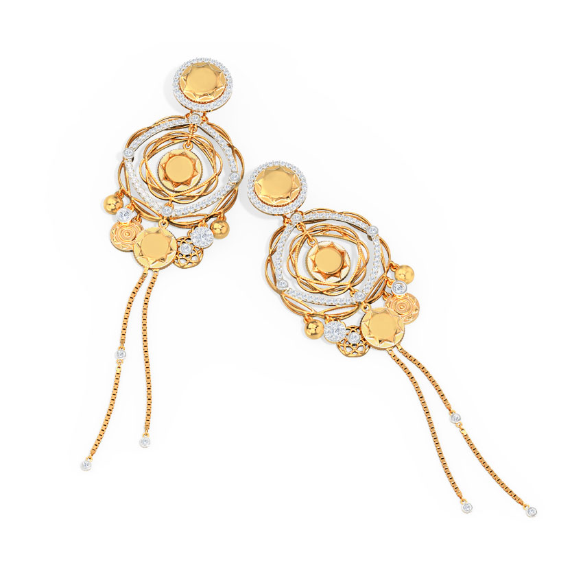 Saule Diamond Drop Earrings Saule Diamond Drop Earrings