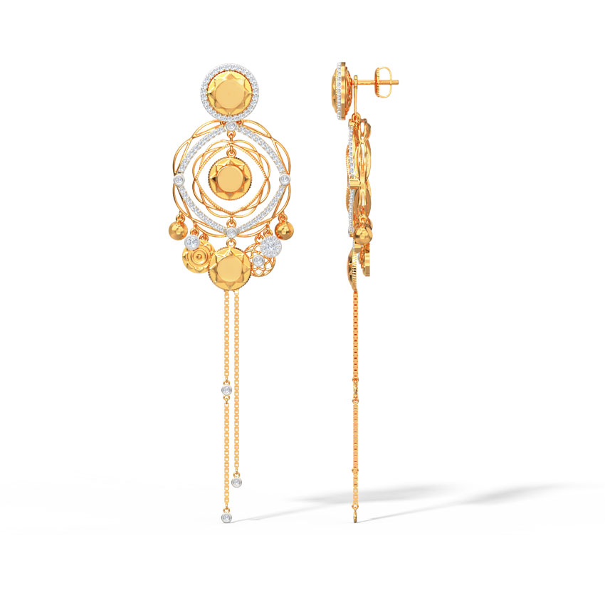 Saule Diamond Drop Earrings Saule Diamond Drop Earrings
