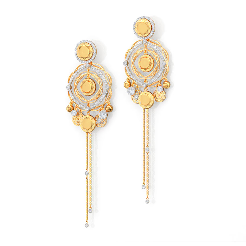 Saule Diamond Drop Earrings Saule Diamond Drop Earrings
