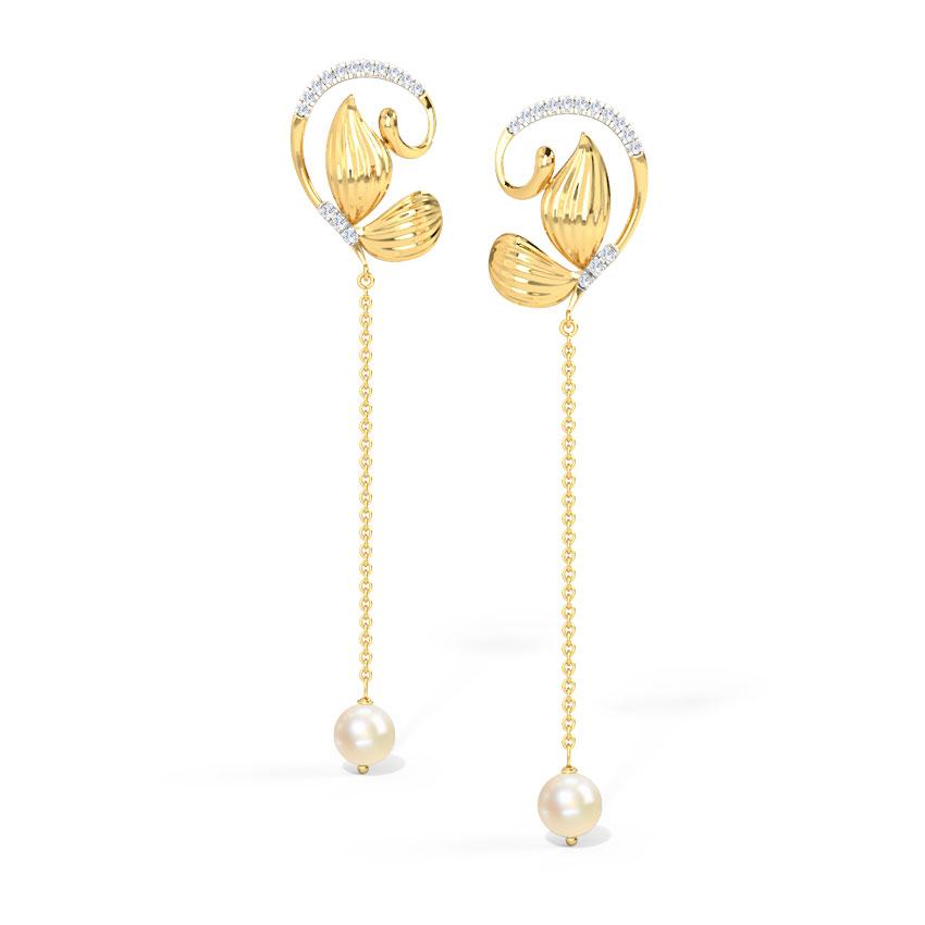 Sway Butterfly Drop Earrings