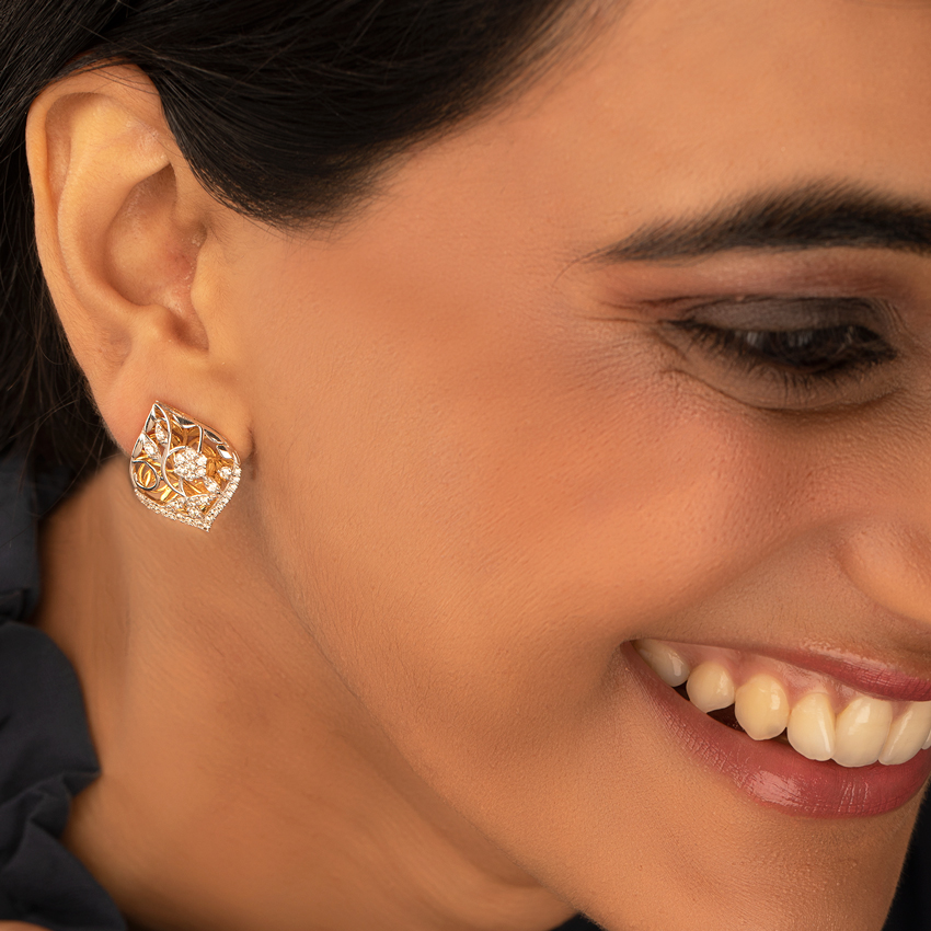 Parisa Diamond Stud Earrings Parisa Diamond Stud Earrings