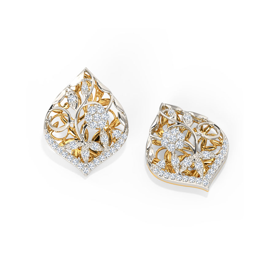 Parisa Diamond Stud Earrings Parisa Diamond Stud Earrings
